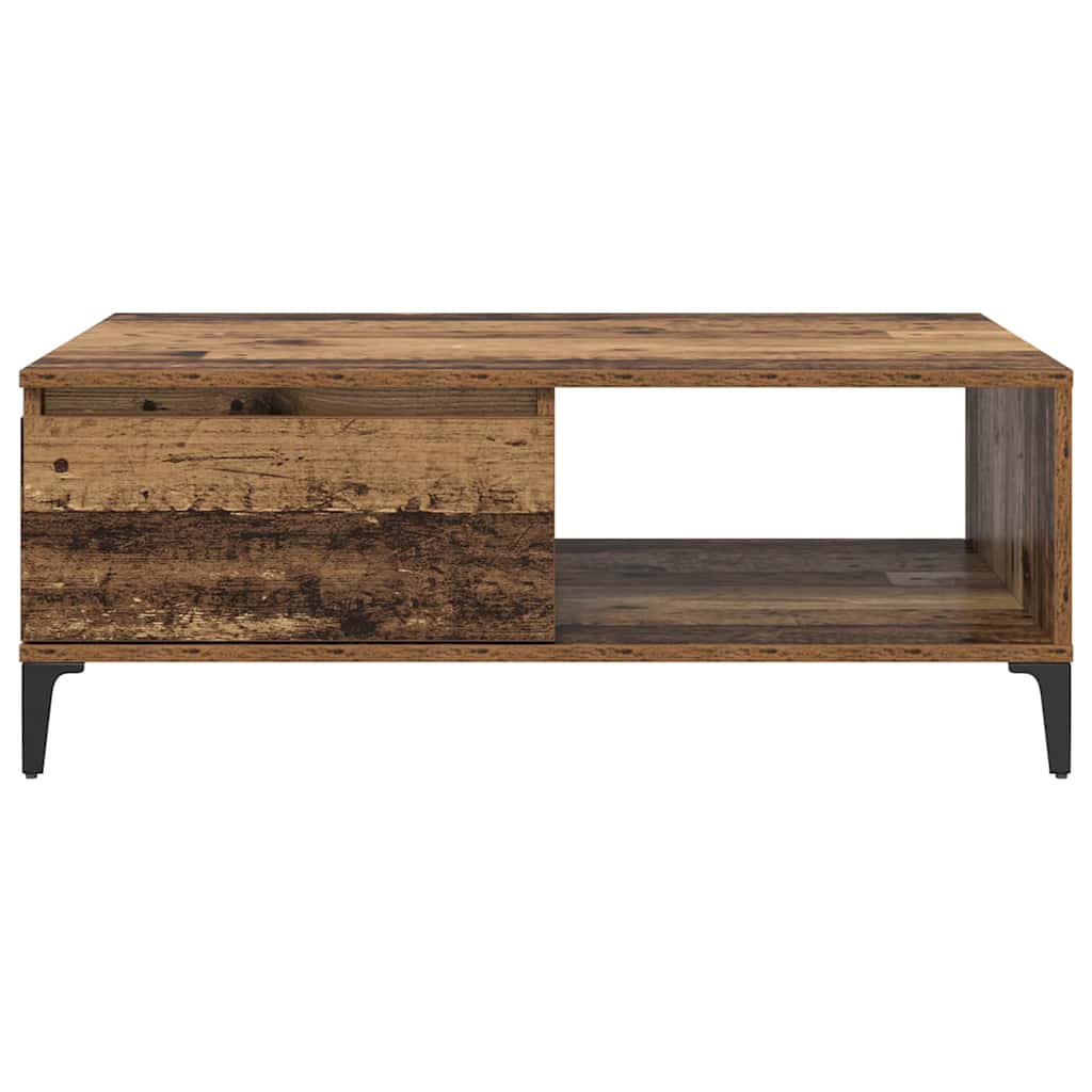 Kaffebord Gammelt tre 90 x 60 x 35 cm Konstruert tre