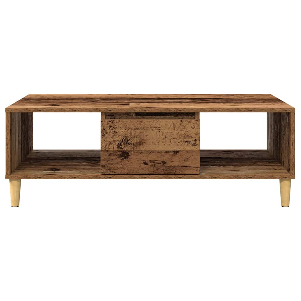 Kaffebord Gammelt tre 102 x 55 x 35 cm Konstruert tre