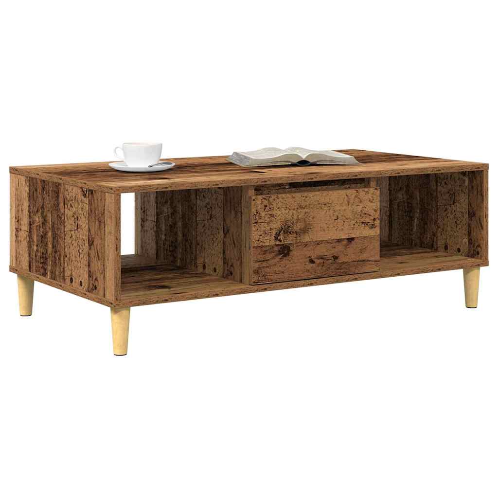 Kaffebord Gammelt tre 102 x 55 x 35 cm Konstruert tre