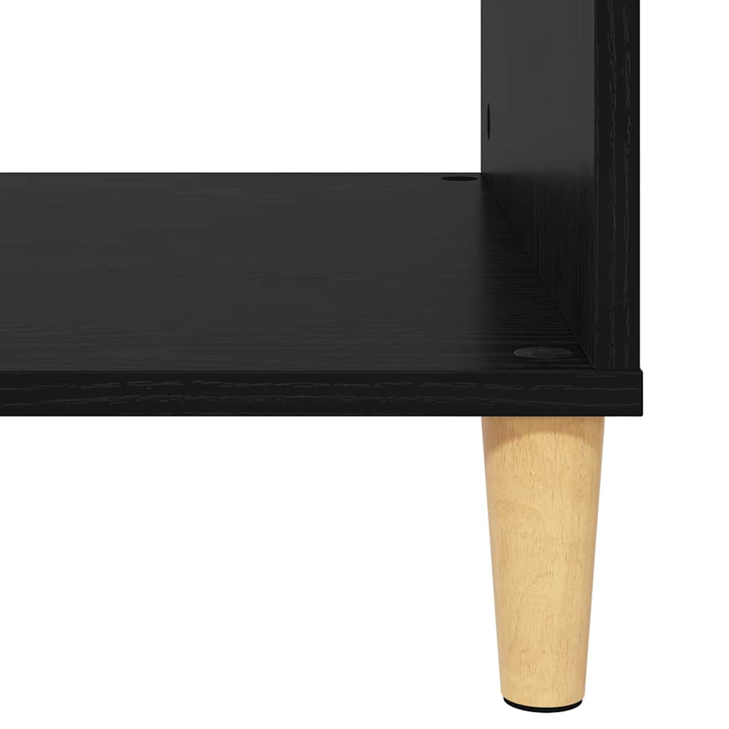 Kaffebord Svart Eik 102 x 55 x 35 cm Konstruert tre