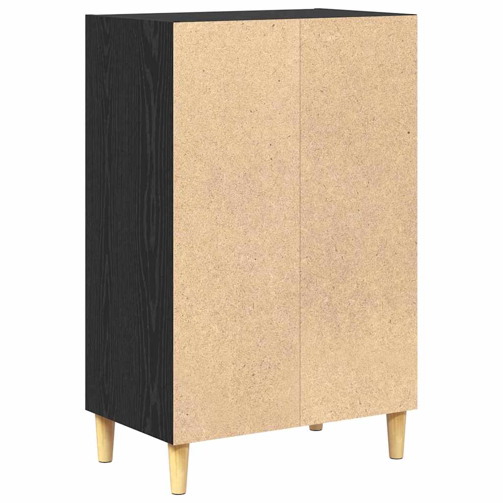 Serviesskap Svart Eik 57 x 35 x 89,5 cm Konstruert tre