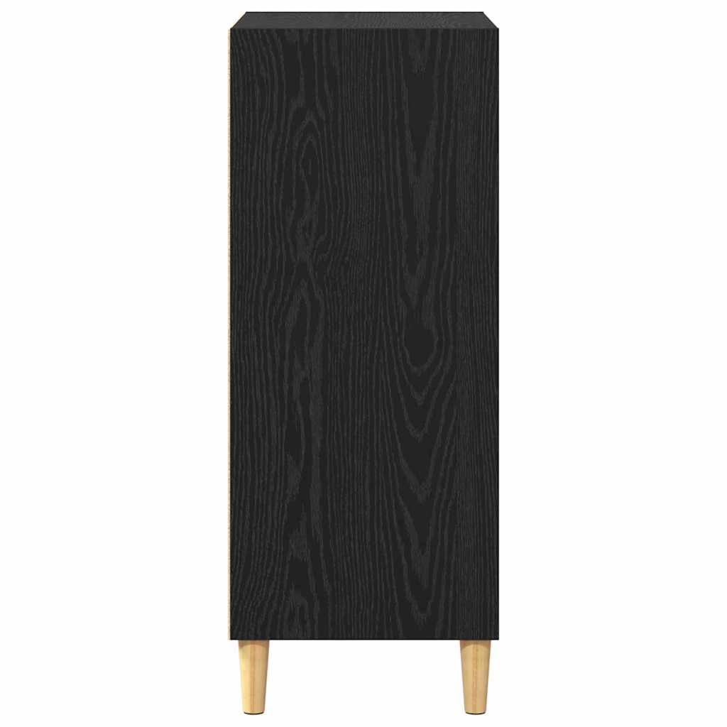 Serviesskap Svart Eik 57 x 35 x 89,5 cm Konstruert tre