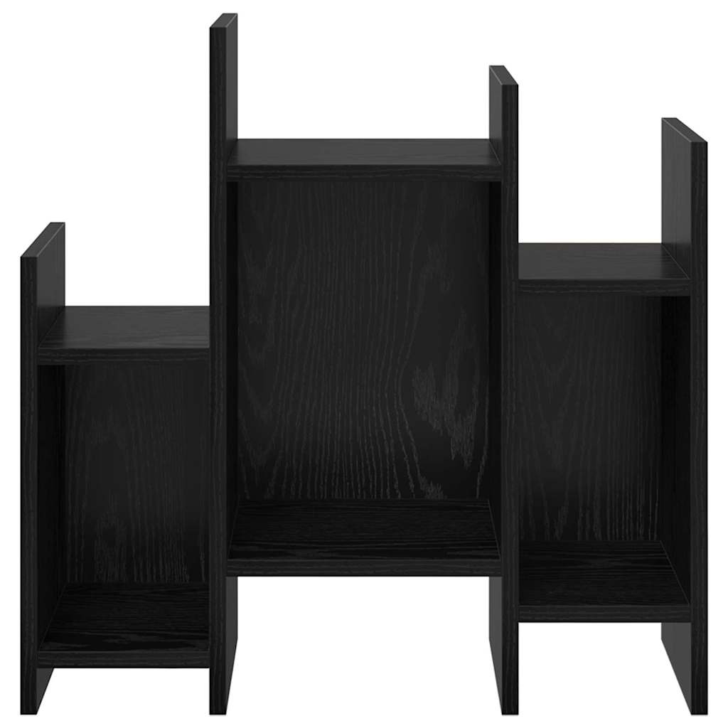 Sideskap Svart Eik 60 x 26 x 60 cm Konstruert tre