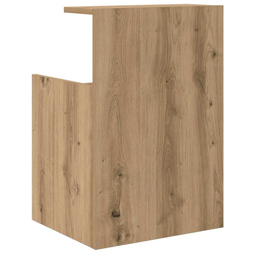 Nattbordskap 2 pcs Artisan Eik 40 x 35 x 60 cm Konstruert tre