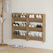 Sko Skap 2 pcs Artisan Eik 60 x 18 x 90 cm Konstruert tre