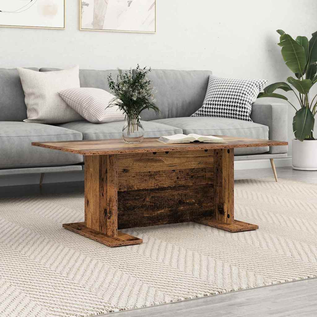 Kaffebord Gammelt tre 103,5 x 60 x 40 cm Konstruert tre