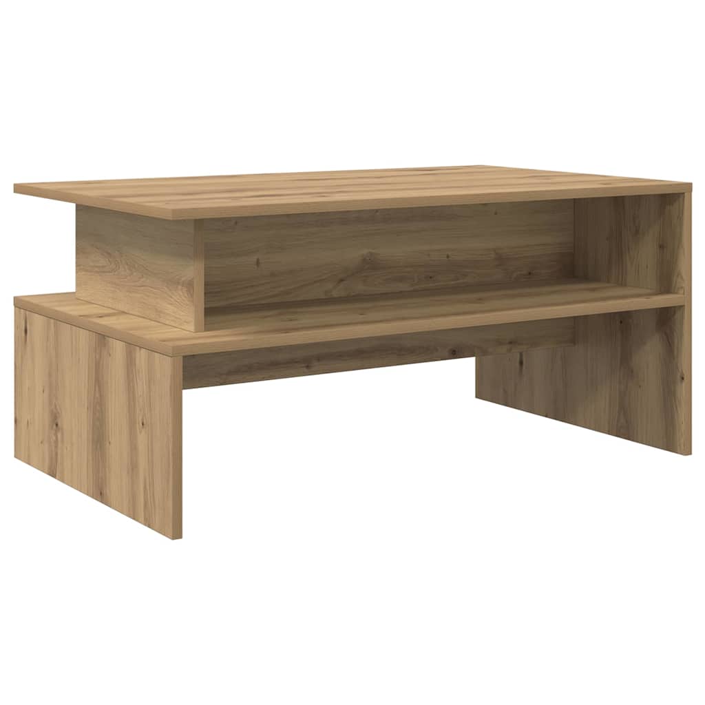Kaffebord Artisan Eik 90 x 55 x 42,5 cm Konstruert tre