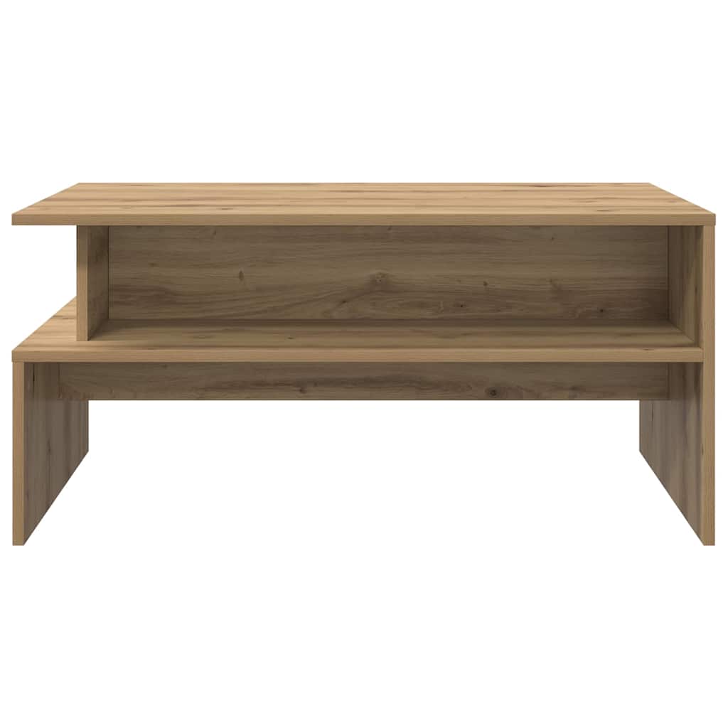 Kaffebord Artisan Eik 90 x 55 x 42,5 cm Konstruert tre