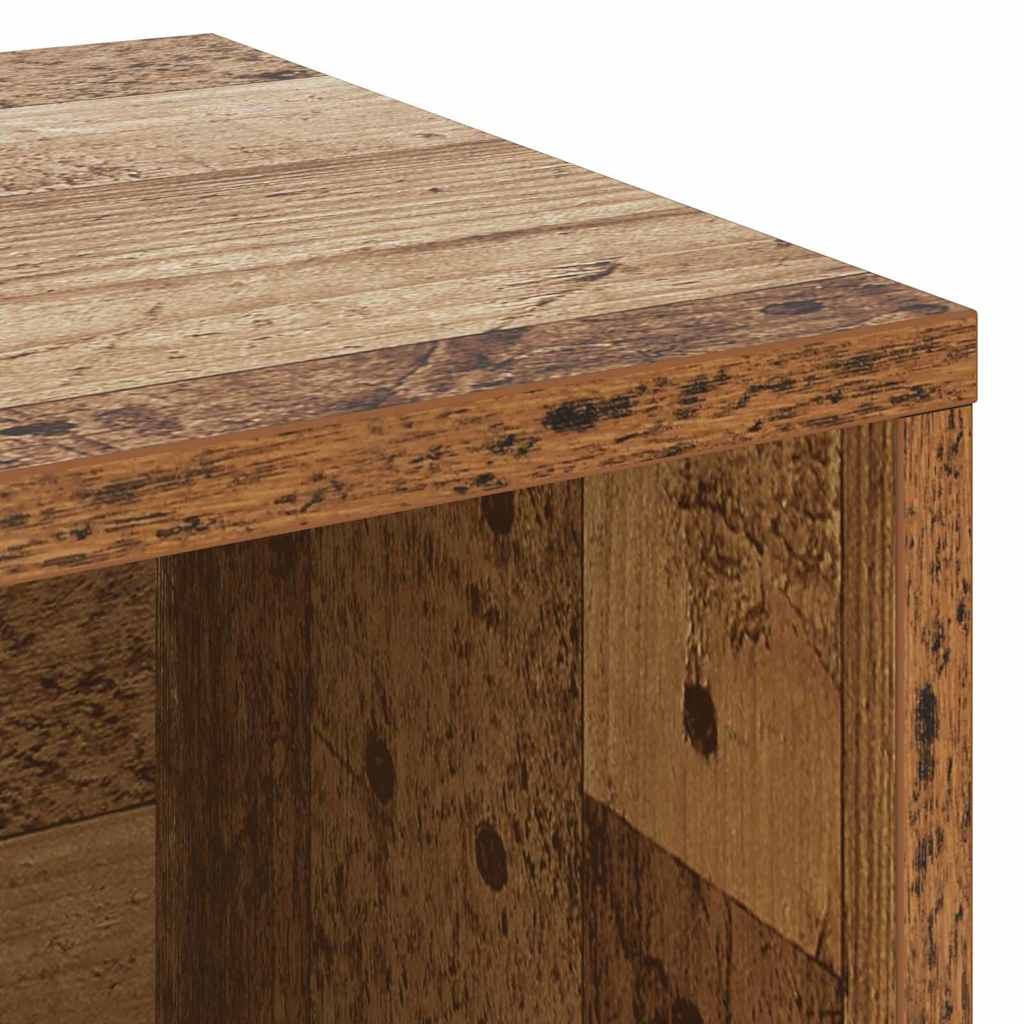Skobenk med hylle Gammelt tre 103 x 30 x 54,5 cm Konstruert tre