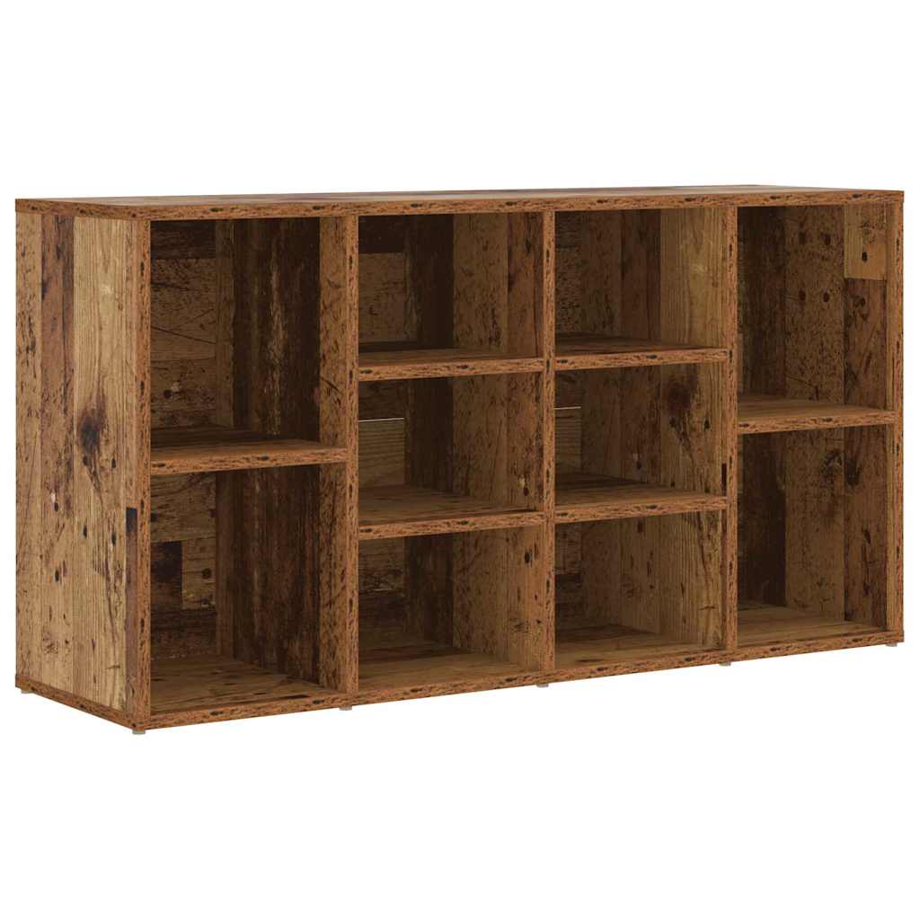 Skobenk med hylle Gammelt tre 103 x 30 x 54,5 cm Konstruert tre