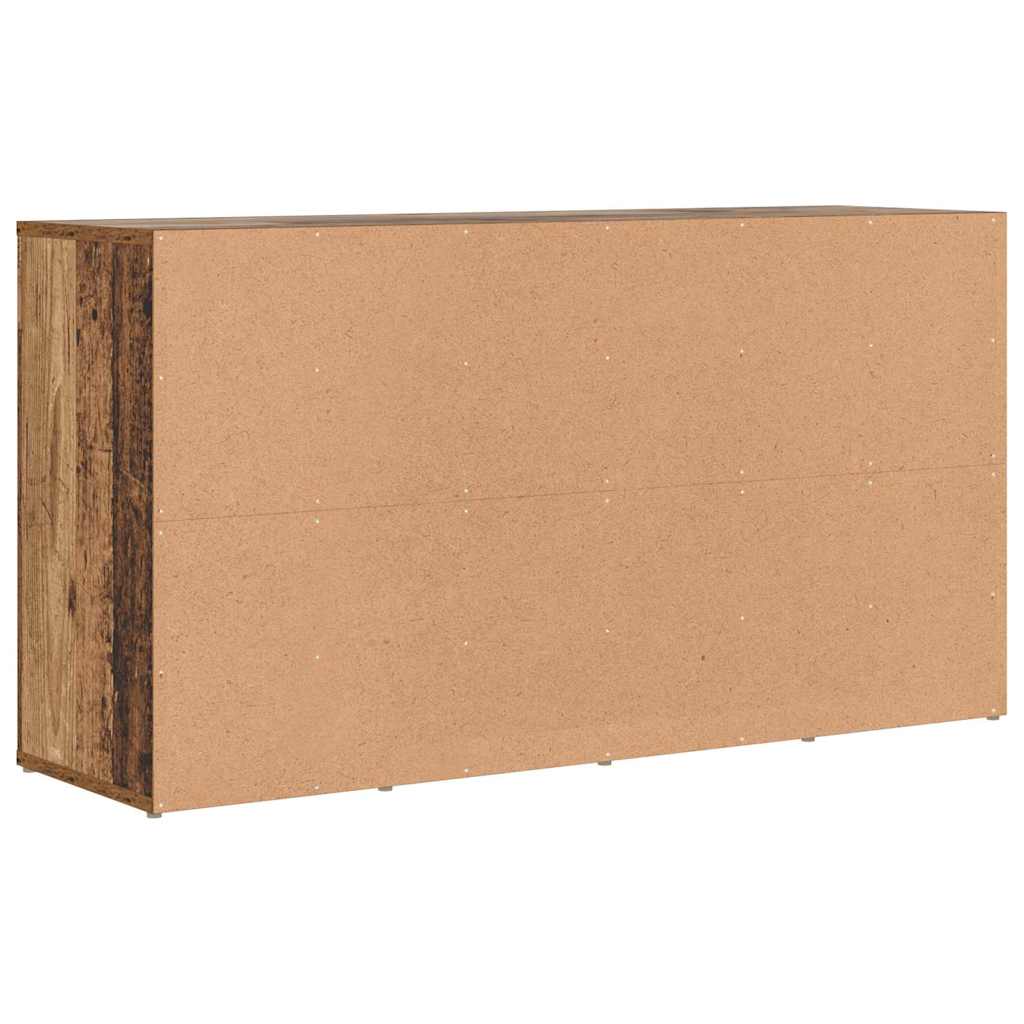 Skobenk med hylle Gammelt tre 103 x 30 x 54,5 cm Konstruert tre