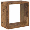Vegghyller 2 pcs Gammelt tre 26 x 15 x 26 cm Konstruert tre