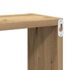 Vegghyller 4 pcs Håndverks eik 26 x 15 x 26 cm Konstruert tre