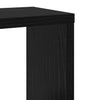 Vegghyller 2 pcs Svart Eik 26 x 15 x 26 cm Konstruert tre