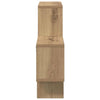 Vegghylle med hylle artisan eik 82 x 15 x 51 cm Konstruert tre