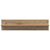 Vegghyller 2 pcs artisan eik 80 x 11.5 x 18 cm Konstruert tre