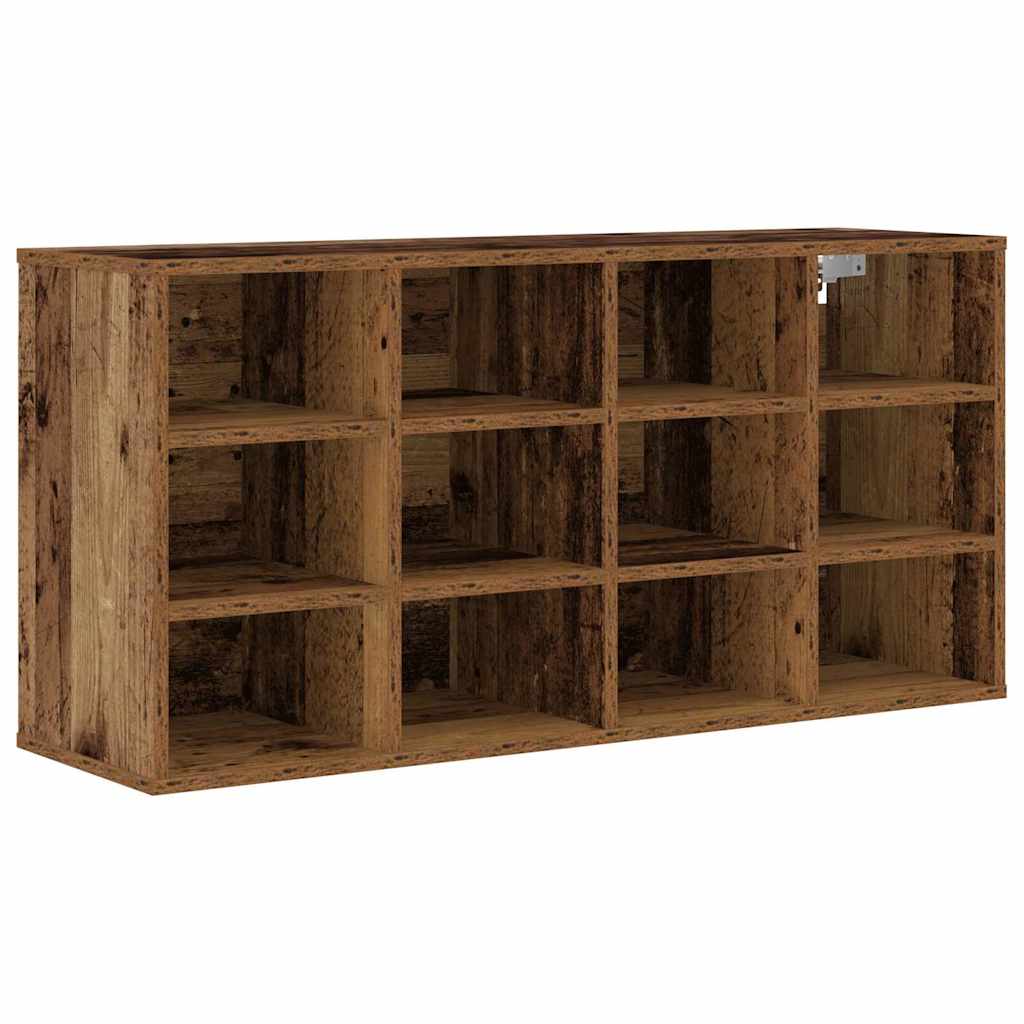 Sko Skap med hylle Gammelt tre 103 x 30 x 51 cm Konstruert tre