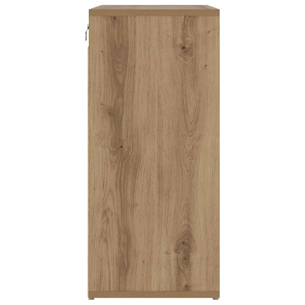 Sko Skap med hylle Artisan Eik 77,5 x 30 x 67 cm Konstruert tre