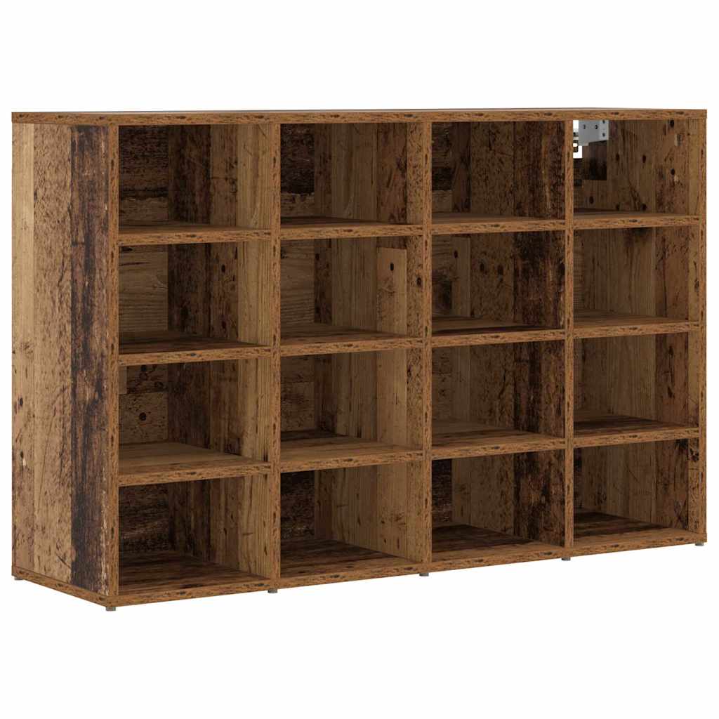Sko Skap med hylle Gammelt tre 103 x 30 x 67 cm Konstruert tre