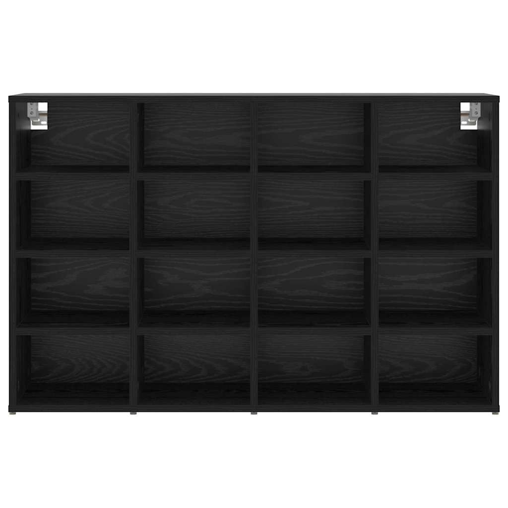 Sko Skap med hylle Svart Eik 103 x 30 x 67 cm Konstruert tre