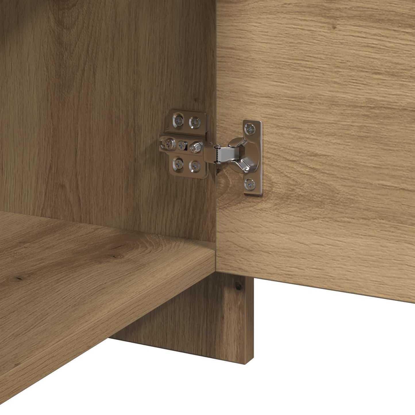 Nattbordskap Artisan Eik 45 x 34 x 44,5 cm Konstruert tre