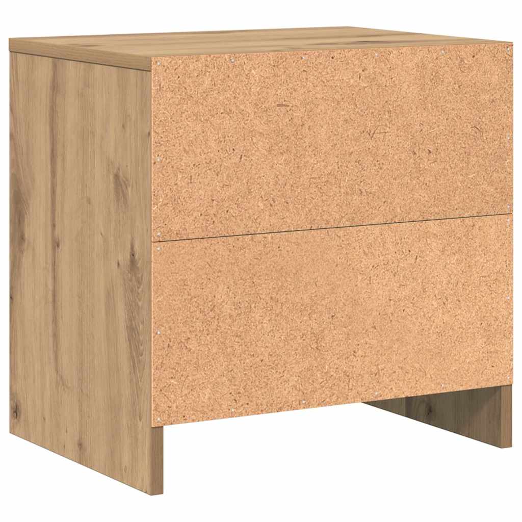 Nattbordskap artisan eik 45 x 34 x 44,5 cm Konstruert tre