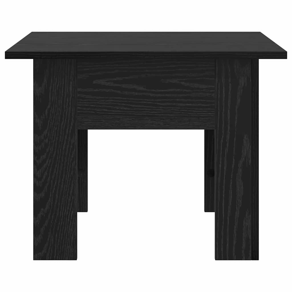Kaffebord Svart Eik 55 x 55 x 42 cm Konstruert tre