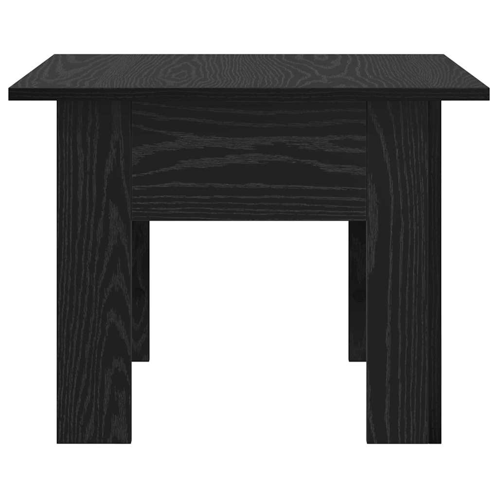 Kaffebord Svart Eik 55 x 55 x 42 cm Konstruert tre
