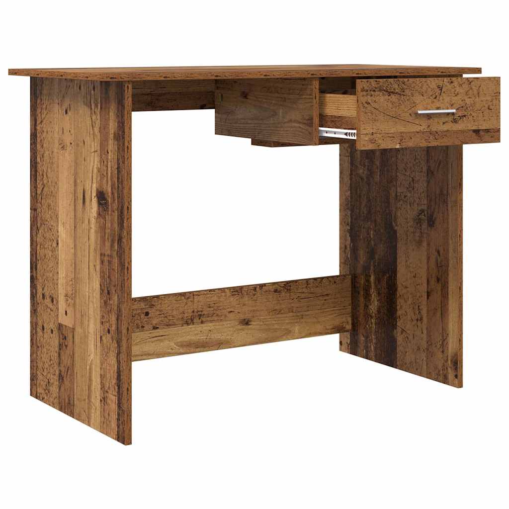 Skrivebord Gammelt tre 100 x 50 x 76 cm Konstruert tre