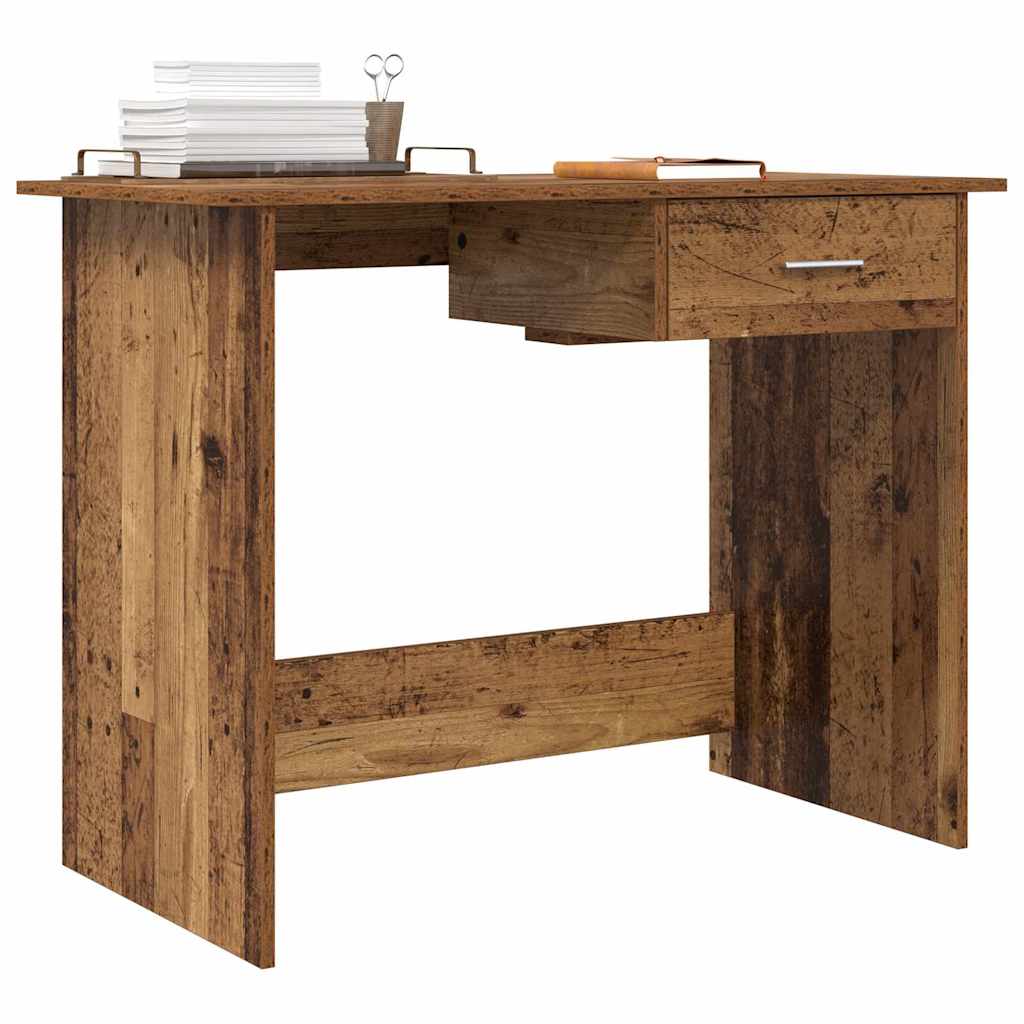 Skrivebord Gammelt tre 100 x 50 x 76 cm Konstruert tre