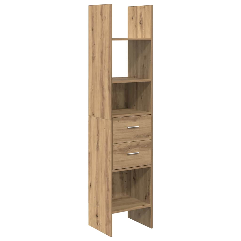 Bokskap artisan eik 40 x 35 x 180 cm Konstruert tre