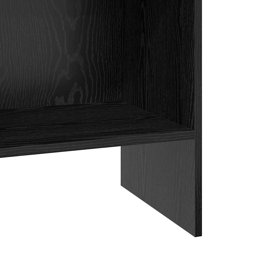 Bokskap Svart eik 40 x 35 x 180 cm Konstruert tre
