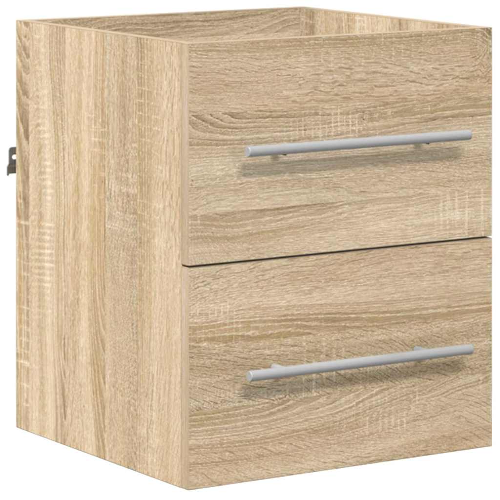 Baderomsinnredningssett med skuff Brun 41 x 38,5 x 48 cm