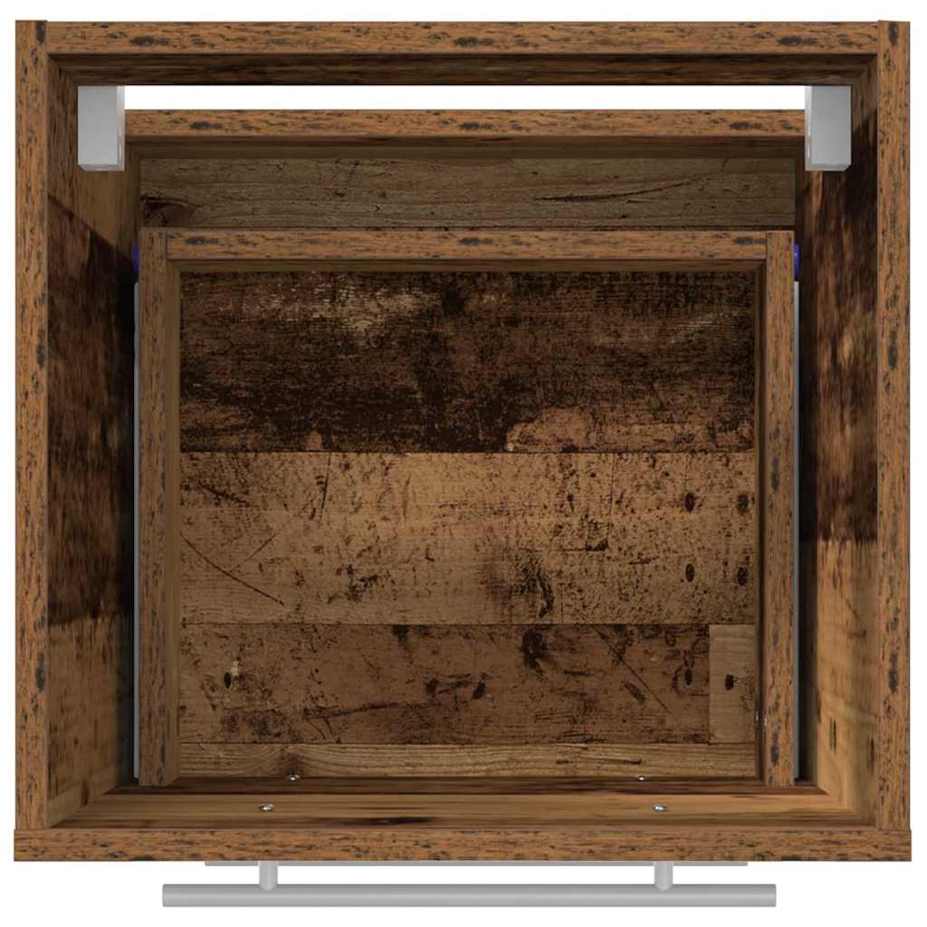 Baderomsinnredningssett med skuff Brun 41 x 38,5 x 48 cm