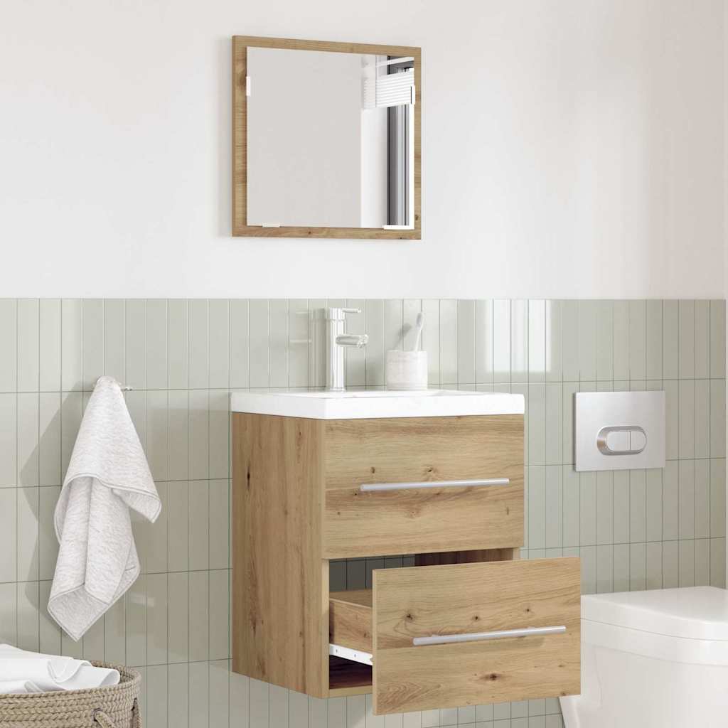Baderomsskap med skuff 41 x 38.5 x 48 cm Konstruert tre