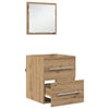 Baderomsskap med skuff 41 x 38.5 x 48 cm Konstruert tre