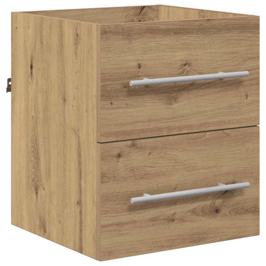 Baderomsskap med skuff 41 x 38.5 x 48 cm Konstruert tre