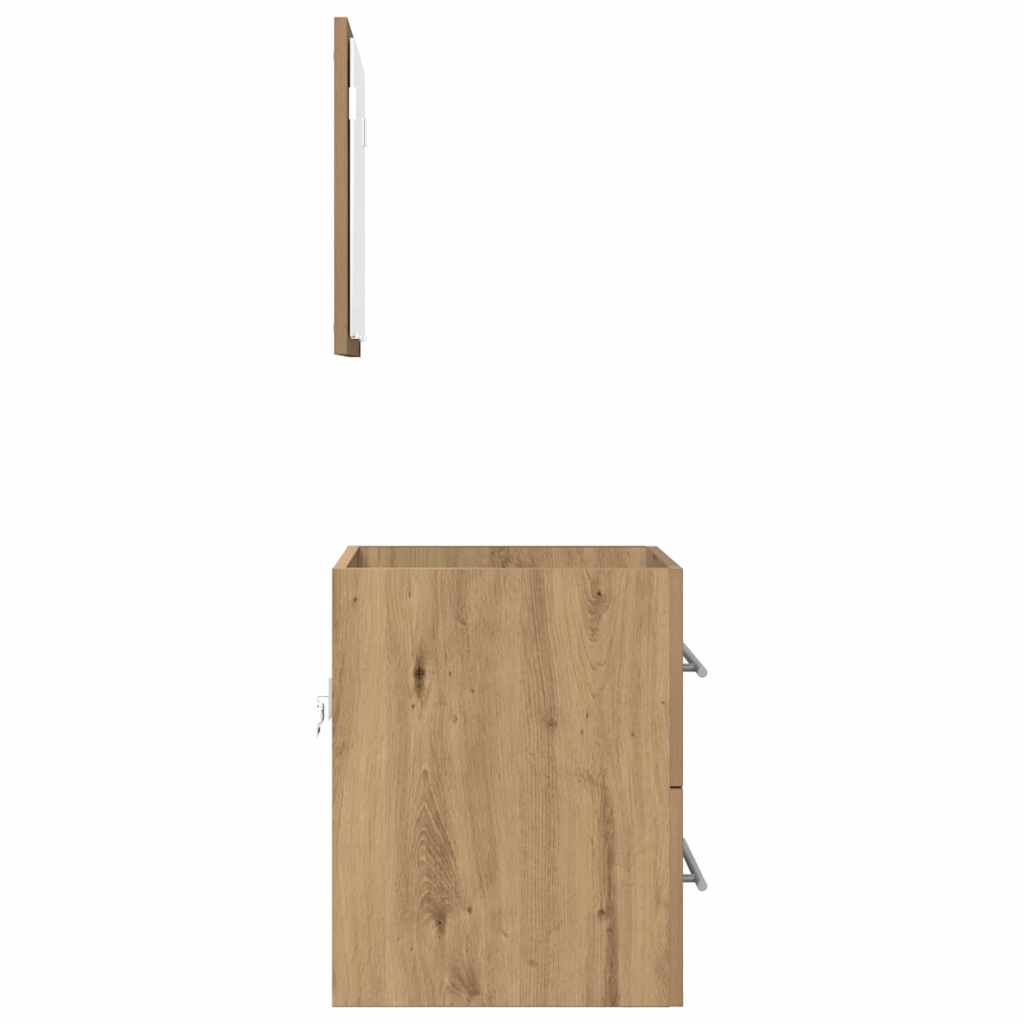 Baderomsskap med skuff 41 x 38.5 x 48 cm Konstruert tre