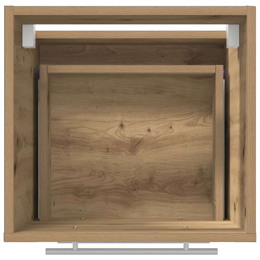 Baderomsskap med skuff 41 x 38.5 x 48 cm Konstruert tre