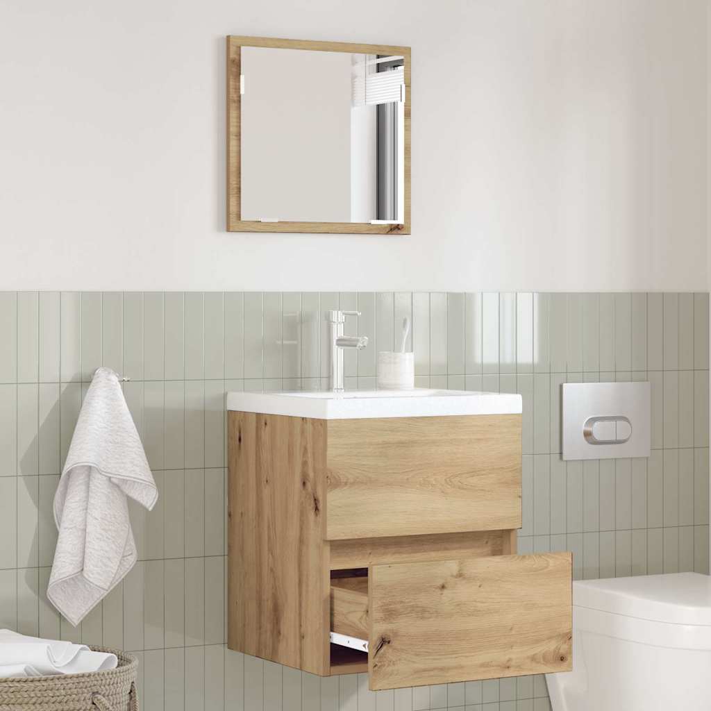 Baderomsskap Artisan Eik 41 x 38,5 x 45 cm Konstruert tre