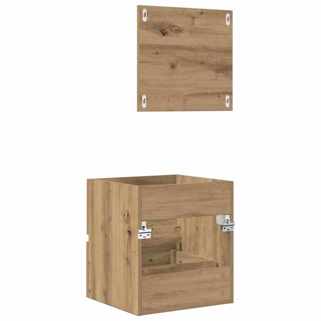 Baderomsskap Artisan Eik 41 x 38.5 x 45 cm Konstruert tre