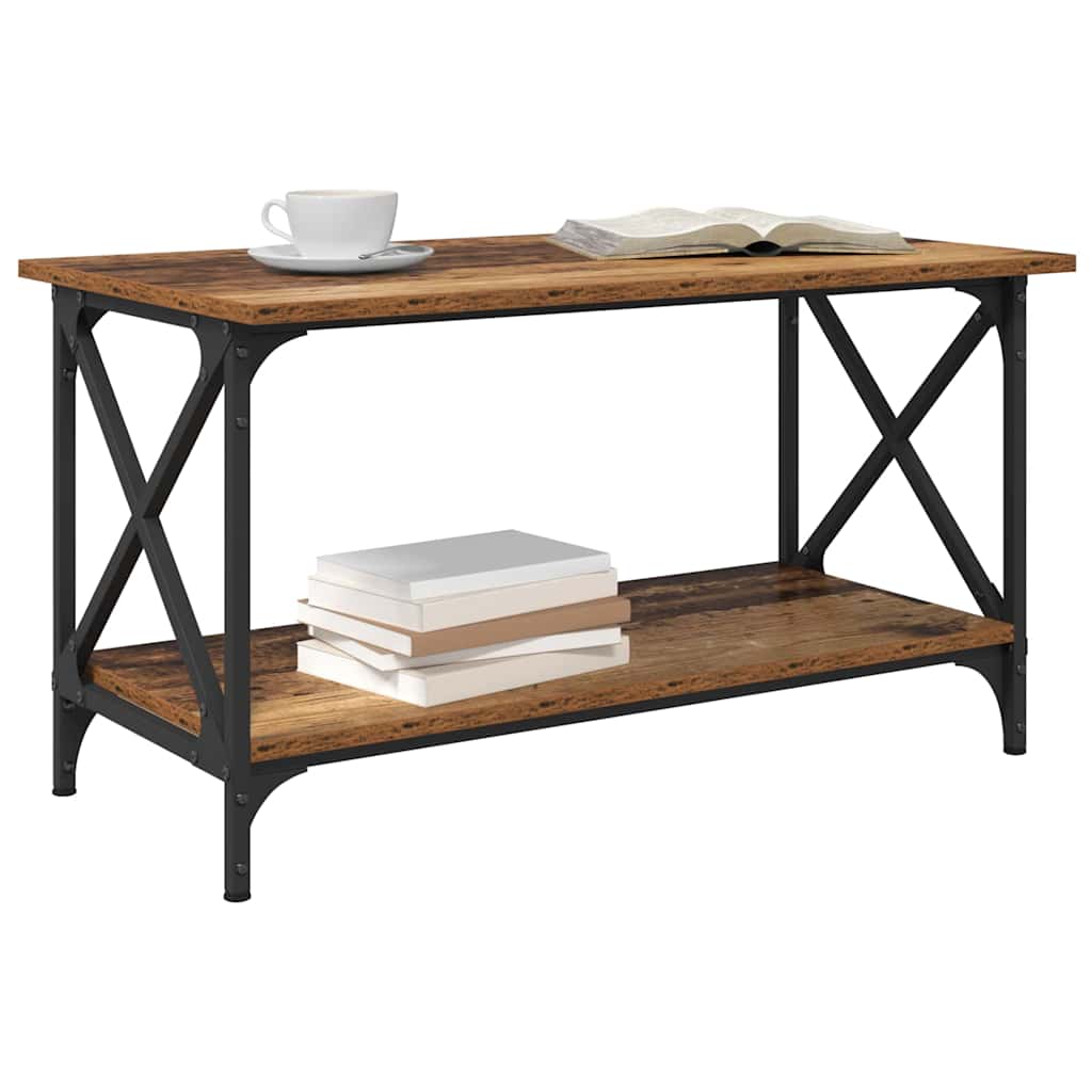 Kaffebord Gammelt tre 80 x 45 x 45.5 cm Konstruert tre