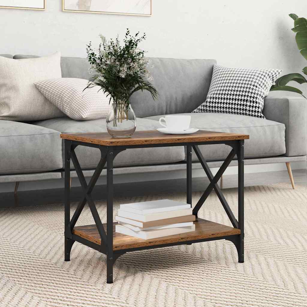 Sidetabell Gammelt tre 55 x 38 x 45 cm Konstruert tre