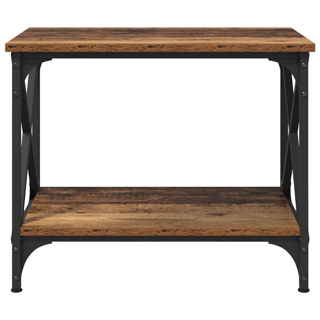 Sidetabell Gammelt tre 55 x 38 x 45 cm Konstruert tre