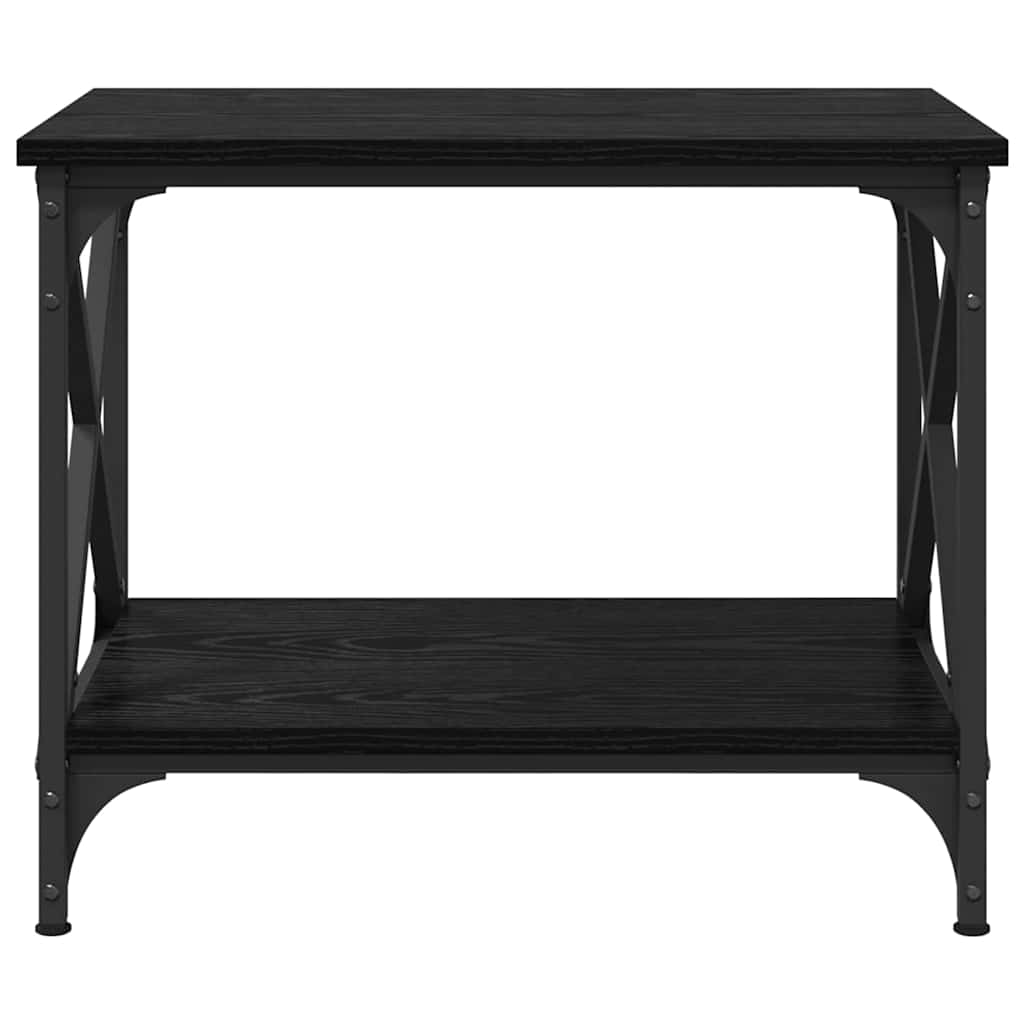 Sidetabell Svart Eik 55 x 38 x 45 cm Konstruert tre
