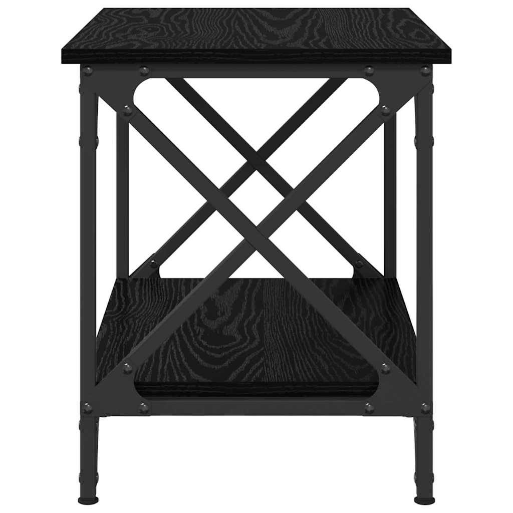 Sidetabell Svart Eik 55 x 38 x 45 cm Konstruert tre