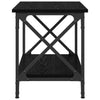 Sidetabell Svart eik 55 x 38 x 45 cm Konstruert tre