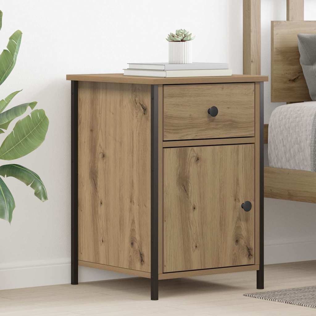 Nattbordskap Artisan Eik 40 x 42 x 60 cm Konstruert tre