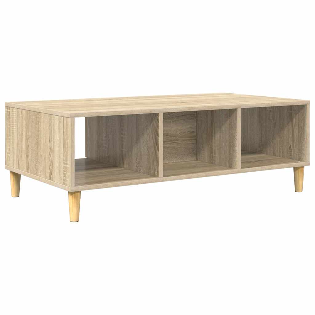 Kaffebord Sonoma eik 102 x 55 x 35 cm Konstruert tre