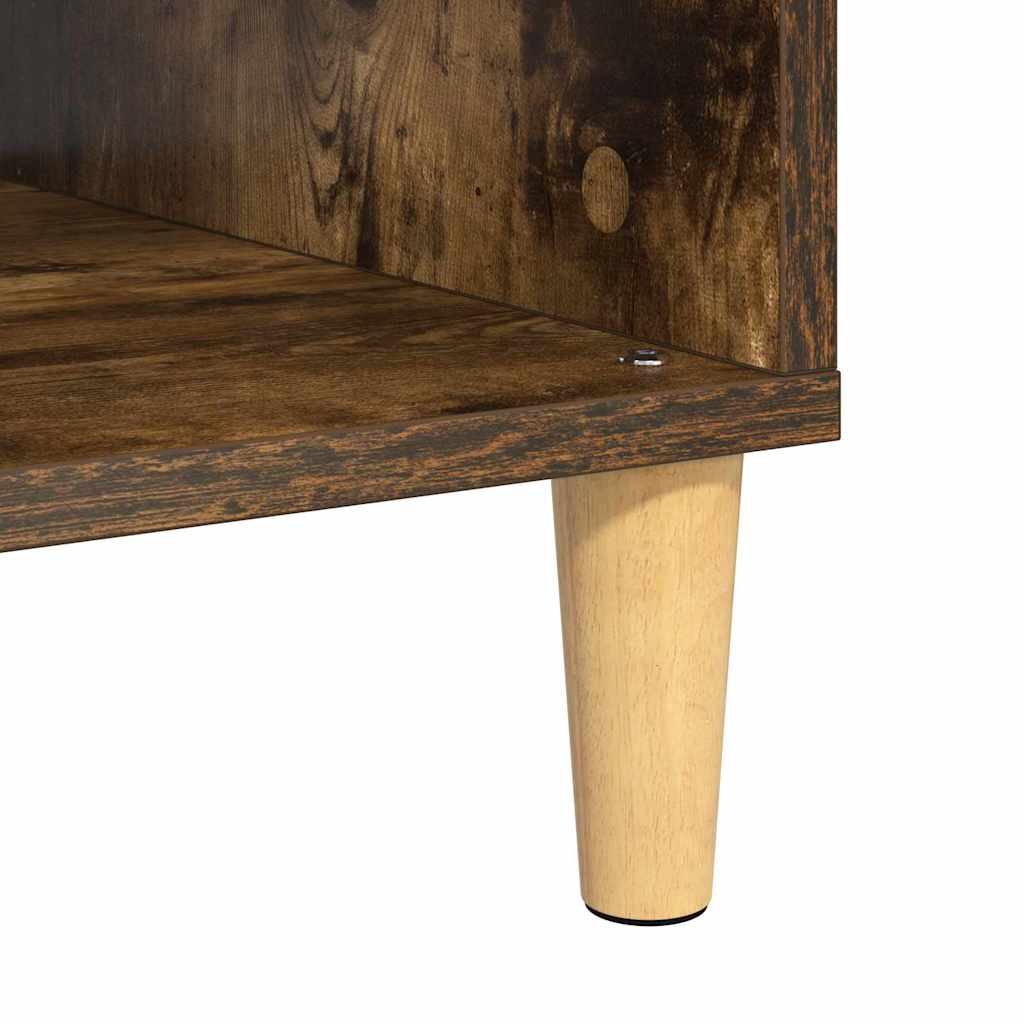 Kaffebord Røkt eik 102 x 55 x 35 cm Konstruert tre